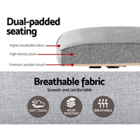 Fabric Office Chair Computer Chairs Grey Furniture Kings Warehouse