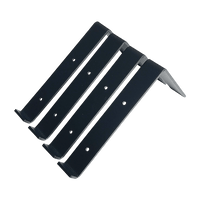 Floating Wall Shelf Brackets Heavy Duty Rustic Industrial 4-Pack Furniture Kings Warehouse