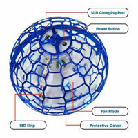 Flying Ball Flynova Pro Spinner Hand Mini Drone Helicopter Hover UFO Toys Gifts Auto Accessories Kings Warehouse
