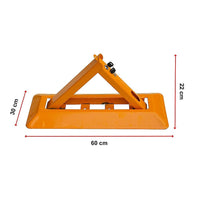 Fold Down Vehicle Security Car Parking Spot Lock Safety Bollard Barrier Tools Kings Warehouse