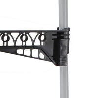 Folding 3 Tier Clothes Laundry Drying Rack with Stainless Steel Tubes for Indoor & Outdoor Home Home & Garden Kings Warehouse