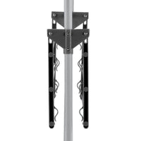 Folding 3 Tier Clothes Laundry Drying Rack with Stainless Steel Tubes for Indoor & Outdoor Home Home & Garden Kings Warehouse