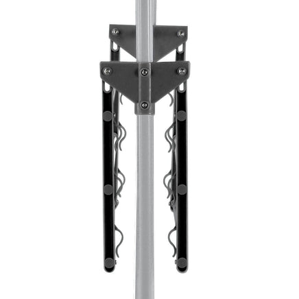 Folding 3 Tier Clothes Laundry Drying Rack with Stainless Steel Tubes for Indoor & Outdoor Home Home & Garden Kings Warehouse