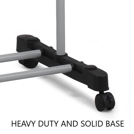 Folding 3 Tier Clothes Laundry Drying Rack with Stainless Steel Tubes for Indoor & Outdoor Home Home & Garden Kings Warehouse