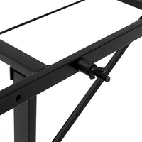 Folding Bed Frame Metal Base - King Single Furniture Kings Warehouse