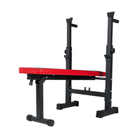 Folding Flat Weight Lifting Bench Body Workout Exercise Machine Home Fitness Sports & Fitness Kings Warehouse