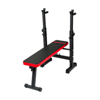 Folding Flat Weight Lifting Bench Body Workout Exercise Machine Home Fitness Sports & Fitness Kings Warehouse