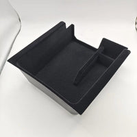For Tesla Model 3 Y 2021-2022 Center Console Organiser Fabric Finish Tray Rear Tray Kings Warehouse