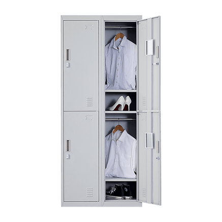 Four-Door Office Gym Shed Storage Locker Furniture Kings Warehouse