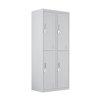 Four-Door Office Gym Shed Storage Locker Furniture Kings Warehouse