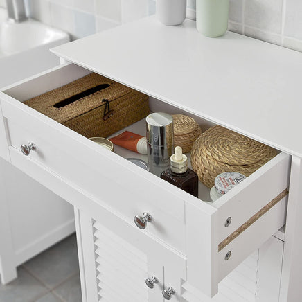 Freestanding Storage Cabinet with Doors/Drawer 60x87x35 cm Home & Garden Kings Warehouse