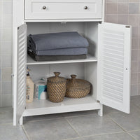 Freestanding Storage Cabinet with Doors/Drawer 60x87x35 cm Home & Garden Kings Warehouse