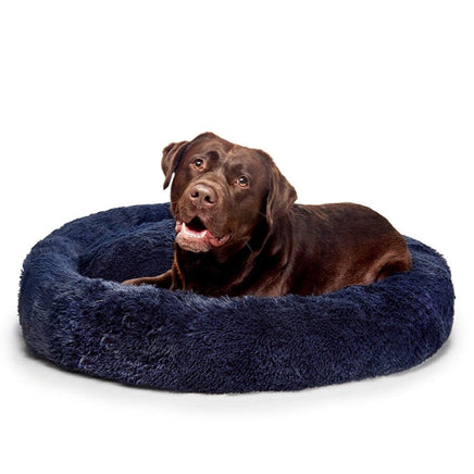 Fur King "Aussie" Calming Dog Bed - Blue - 115 CM - XL Kings Warehouse