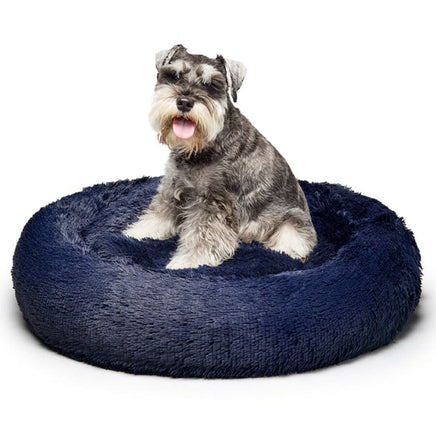 Fur King "Aussie" Calming Dog Bed - Blue - 80 CM - Medium Kings Warehouse