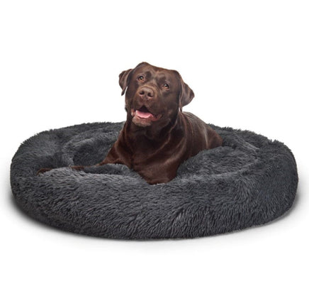 Fur King "Aussie" Calming Dog Bed - XL -Grey - 115 cm Kings Warehouse