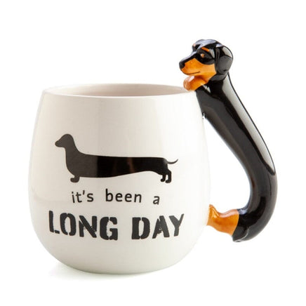 Furever Pets Dachshund 3D Handle Mug Home & Garden Kings Warehouse