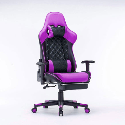 Gaming Chair Ergono Black REdmic Racing chair 165° Reclining Gaming Seat 3D Armrest Footrest Furniture Kings Warehouse