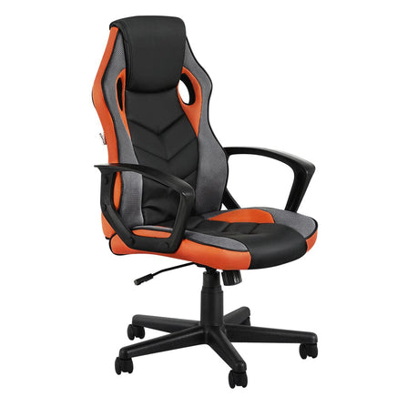 Gaming Office Chair Computer Executive Racing Chairs High Back Orange Furniture Kings Warehouse