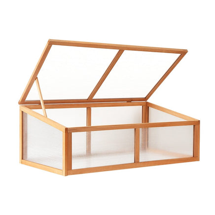 Garden Bed 110x58x42cm Wooden Planter Box Raised Container Growing Home & Garden Kings Warehouse