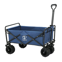 Garden Cart Folding 120kg Trolley Camping Wagon Barrow Outdoor Beach Home & Garden Kings Warehouse