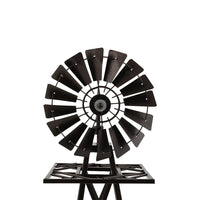 Garden Windmill 120cm Metal Ornaments Outdoor Decor Ornamental Wind Mill Home & Garden Kings Warehouse