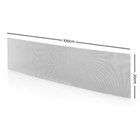 Gardeon Gutter Guard Aluminium Mesh 30M 100x20cm Silver Home & Garden Kings Warehouse