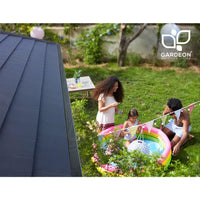 Gardeon Gutter Guard Aluminium Mesh 60M 100x20cm Black Home & Garden Kings Warehouse