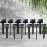 Gardeon Snake Repeller 12X Multi Pulse Ultrasonic Solar Powered Pest Repellent Pet Care Kings Warehouse