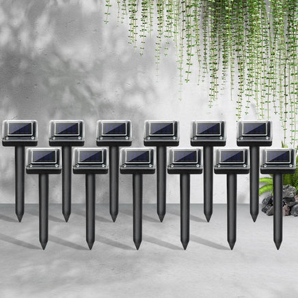 Gardeon Snake Repeller 12X Multi Pulse Ultrasonic Solar Powered Pest Repellent Pet Care Kings Warehouse