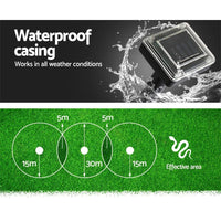 Gardeon Snake Repeller 12X Multi Pulse Ultrasonic Solar Powered Pest Repellent Pet Care Kings Warehouse