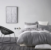 Gerry 100% cotton reversible quilt cover set-king size Home & Garden Kings Warehouse