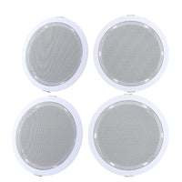 Giantz 6 Inch Ceiling Speakers In Wall Speaker Home Audio Stereos Tweeter 4pcs Audio & Video Kings Warehouse