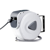 Giantz Air Hose Reel 10m Retractable Rewind Swivel Wall Mount Compressor Garage Summer Outdoor Living Kings Warehouse