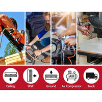 Giantz Air Hose Reel 20m Retractable Rewind Swivel Wall Mount Compressor Garage Tools Kings Warehouse