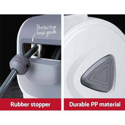 Giantz Air Hose Reel 20m Retractable Rewind Swivel Wall Mount Compressor Garage Tools Kings Warehouse