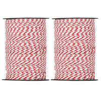 Giantz Electric Fence Poly Rope 2x 500M Pet Care Kings Warehouse