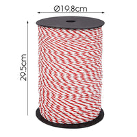 Giantz Electric Fence Poly Rope 2x 500M Pet Care Kings Warehouse