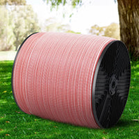 Giantz Electric Fence Poly Tape 2000M Commercial Kings Warehouse