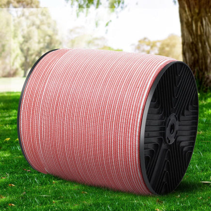 Giantz Electric Fence Poly Tape 2000M Commercial Kings Warehouse