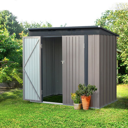 Giantz Garden Shed Sheds Outdoor Storage 1.95x1.31M Steel Workshop House Tool Kings Warehouse