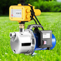 Giantz Garden Water Pump Jet High Pressure Controller Stage Irrigation 4600L/H Tools Kings Warehouse