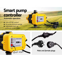 Giantz Peripheral Pump Auto Controller Clean Water Garden Farm Rain Irrigation Tools Kings Warehouse