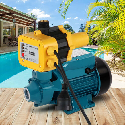 Giantz Peripheral Pump Auto Controller Clean Water Garden Farm Rain Irrigation Tools Kings Warehouse