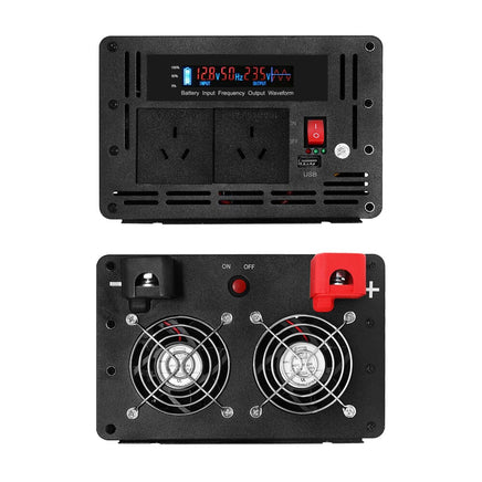 Giantz Power Inverter 3000W or 6000W Pure Sine Wave 12V-240V Camping Boat Caravan Outdoor Recreation Kings Warehouse