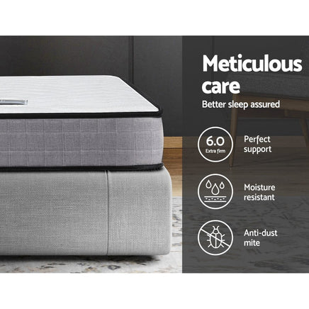 Giselle Bedding 13cm Mattress Tight Top King Single Furniture Kings Warehouse