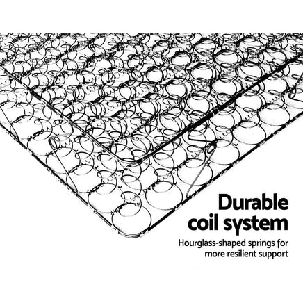 Giselle Bedding 16cm Mattress Medium Firm Double Furniture Kings Warehouse