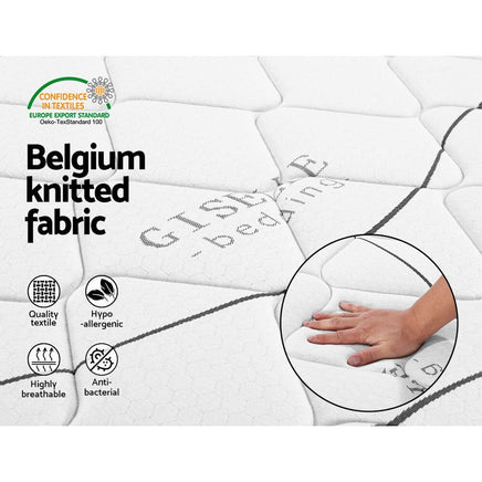 Giselle Bedding 16cm Mattress Medium Firm Single Furniture Kings Warehouse