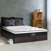 Giselle Bedding 21cm Mattress Euro Top Double Furniture Kings Warehouse