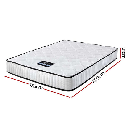 Giselle Bedding 21cm Mattress Tight Top Queen Furniture Kings Warehouse