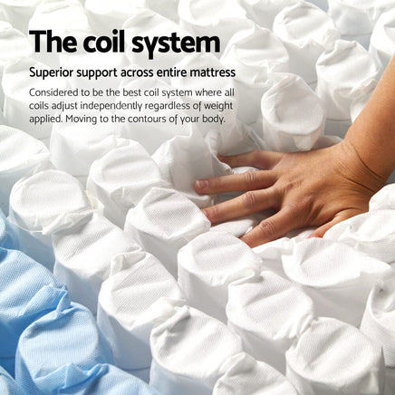 Giselle Bedding 21cm Mattress Tight Top Single Furniture Kings Warehouse